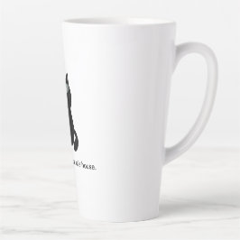かわいい猫の面白グッズ カフェラテマグ