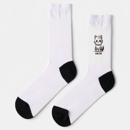 かわいい猫の靴下 ソックス (左)