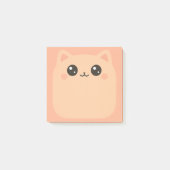 かわいい猫の顔付箋Post It Notes ポストイット (正面)
