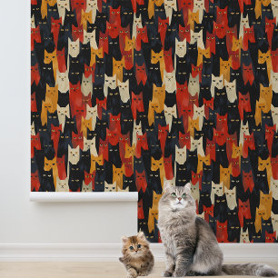 かわいい猫の顔 壁紙