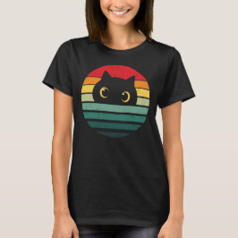 かわいい猫の顔 Tシャツ
