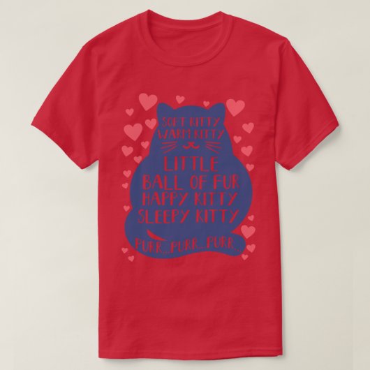かわいい猫の飼い主ねこ猫ママねこパパルーラ Tシャツ (デザイン正面)
