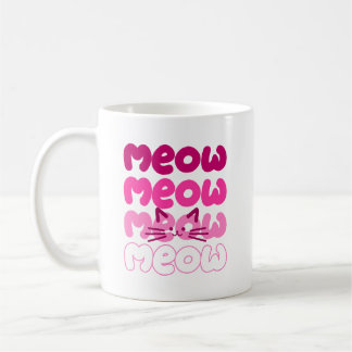 かわいい猫の鳴き声 コーヒーマグカップ
