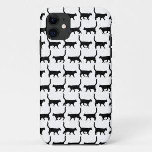 かわいい猫の黒猫のiPhone 5 5S iPhone 11 ケース
