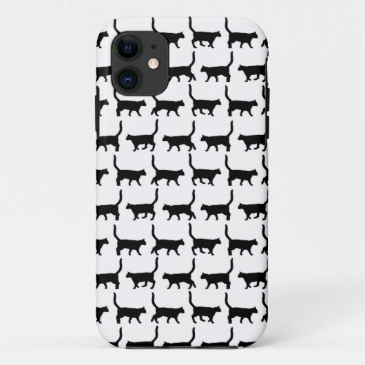 かわいい猫の黒猫のiPhone 5 5S Case-Mate iPhoneケース (裏面)
