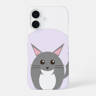 かわいい猫のiPhoneケース | 可愛い子猫のケース iPhone16 iPhone 16ケース