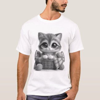 かわいい猫のTシャツ Tシャツ