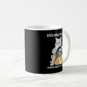 かわいい猫は人間が頭を傷つけると嬉しくなるC コーヒーマグカップ (正面右)