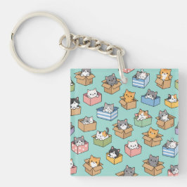 かわいい猫をコンプリートしよう キーホルダー