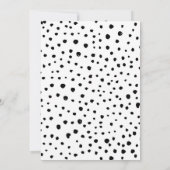 かわいい猫をテーマにしたパーティーの招待状 招待状 (裏面)