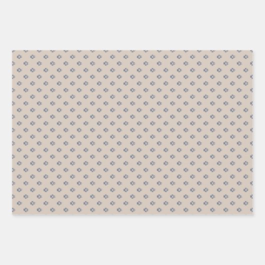 かわいい猫をテーマにしたパーティー紙 ラッピングペーパーシート (正面)