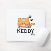 かわいい猫を愛でよ マウスパッド (マウス)