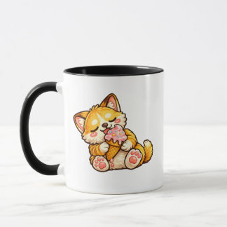 かわいい猫アイスクリーム マグカップ