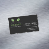 かわいい猫アイペットケア猫ビジネス マグネット名刺 (インサイチュ)