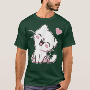 かわいい猫アニメ愛好家の愛らしいかわいい達 Tシャツ