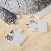 かわいい猫アートジグソーパズル ジグソーパズル (側面)