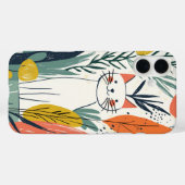 かわいい猫イラストレーション Case-Mate iPhoneケース (裏面 (横))
