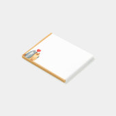 かわいい猫カップルが動物アートを愛する ポストイット (アングル)