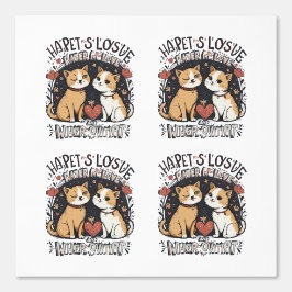 かわいい猫カップル壁紙 – ロマンチックなかわいい子猫 壁紙