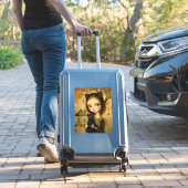 かわいい猫ガール大型カーデカールシール シール (スーツケースインサイチュ)