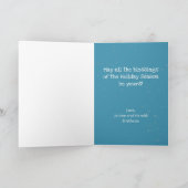 かわいい猫クリスマスカード シーズンカード (内部)