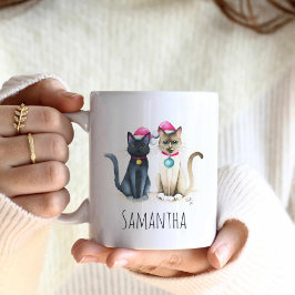 かわいい猫クリスマスコーヒーマグ コーヒーマグカップ