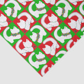 かわいい猫クリスマスライトティッシュペーパー 薄葉紙 (詳細)