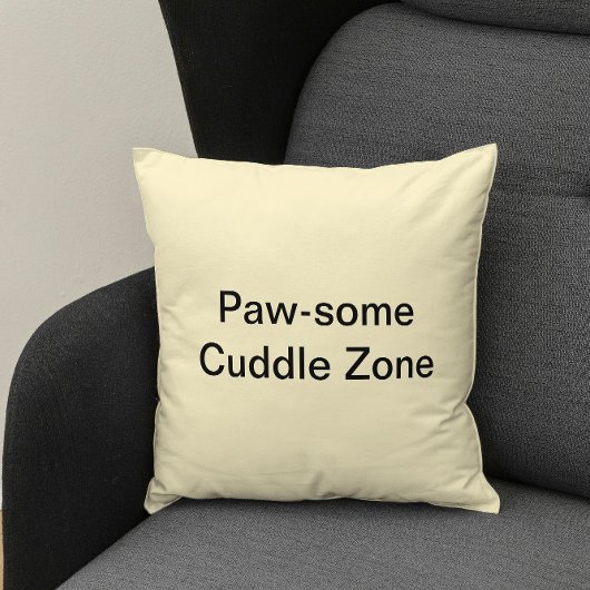 かわいい猫クリーパーソナライズされたム クッション