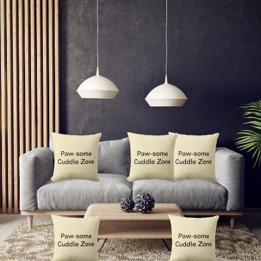 かわいい猫クリーパーソナライズされたム クッション