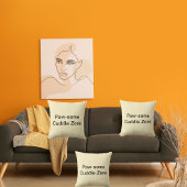 かわいい猫クリーパーソナライズされたム クッション