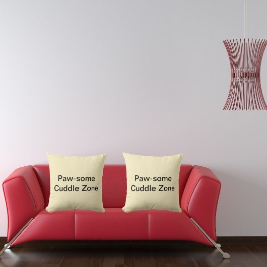 かわいい猫クリーパーソナライズされたム クッション