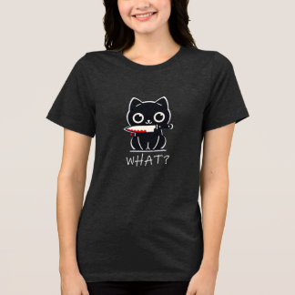 かわいい猫グッズ トライブレンドTシャツ