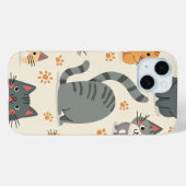 かわいい猫ケース Case-Mate iPhoneケース (裏面 (横))