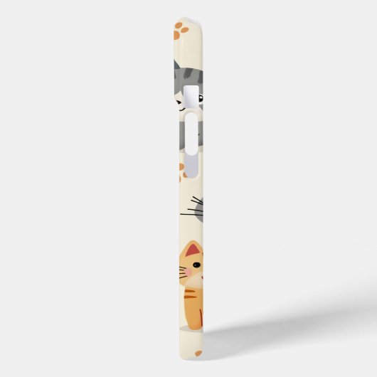 かわいい猫ケース Case-Mate iPhoneケース (裏面 / 左)