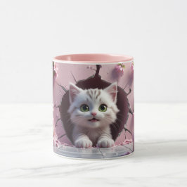 かわいい猫コーヒーマグ – お猫好きにぴったりのプレゼント マグカップ