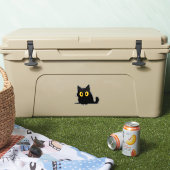 かわいい猫ステッカー - 愛らしいデザイン シール (クーラー)