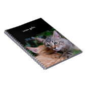 かわいい猫スパイラル写真帳 ノートブック (右側)