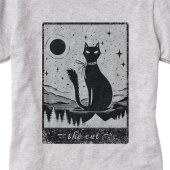 かわいい猫タロットカード占い師おもしろいおもしろい Tシャツ
