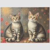 かわいい猫ティシュペーパー 薄葉紙 (正面)