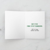 かわいい猫テーマ誕生日カード シーズンカード (内部)