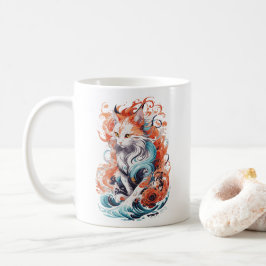 かわいい猫デザインインネオ伝統的スタイル コーヒーマグカップ