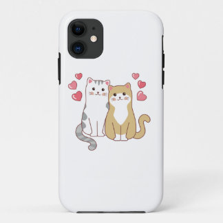 かわいい猫デザイン iPhone 11 ケース