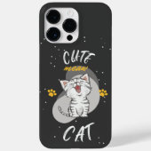 かわいい猫デザイン Case-Mate iPhoneケース (裏面)