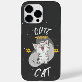 かわいい猫デザイン Case-Mate iPhone 14 PRO MAXケース