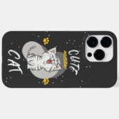 かわいい猫デザイン Case-Mate iPhoneケース (裏面 (横))