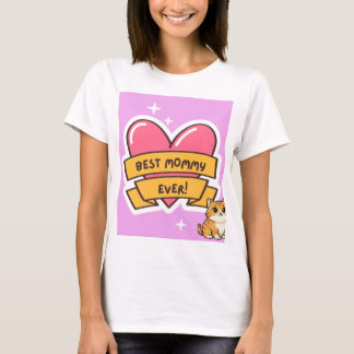かわいい猫デザインTシャツ Tシャツ