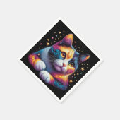 かわいい猫ナプキン！ スタンダードカクテルナプキン (角)