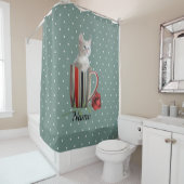 かわいい猫ネコちゃんペット好きな人への贈り物 シャワーカーテン (インサイチュ)