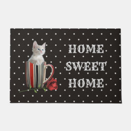 かわいい猫ネコちゃんペット好きな人への贈り物 ドアマット