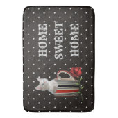 かわいい猫ネコちゃんペット好きな人への贈り物 バスマット (正面縦)